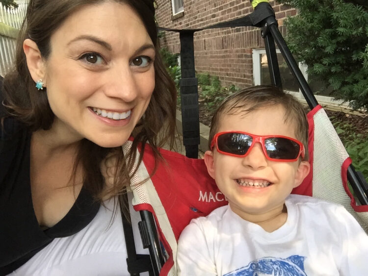 Happy Mom with Child